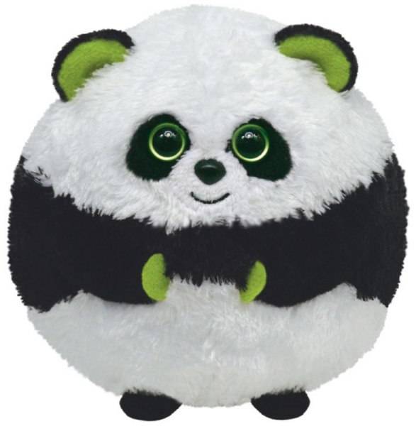 Ty Peluchette Boule Panda Bonsai Beanie Ballz - 10 cm
