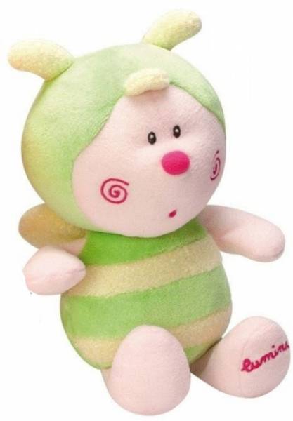 Jemini Peluche Pantin Abeille Papillou Luminou Vert