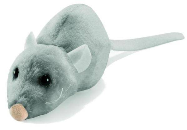 Anima Peluche Petite Souris Grise - 8 cm