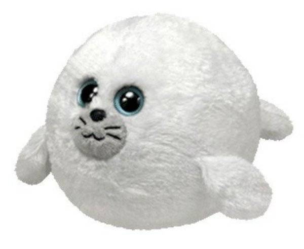 Ty Peluchette Boule Phoque Seymour Beanie Ballz - 10 cm