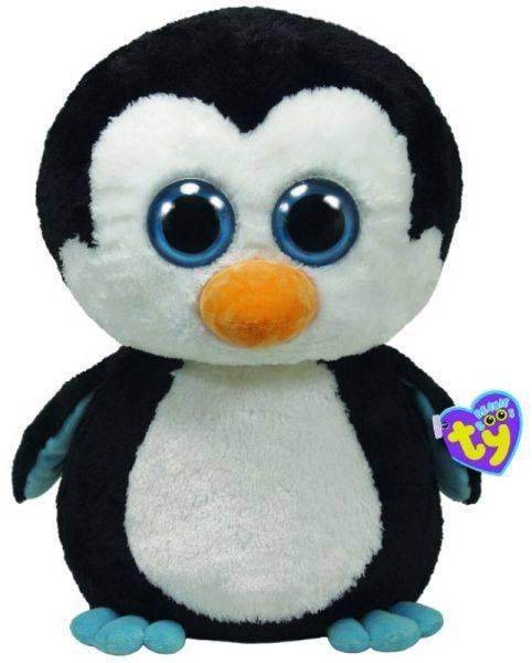 Ty Peluche Pingouin Waddle Beanie Boo's - 41 cm
