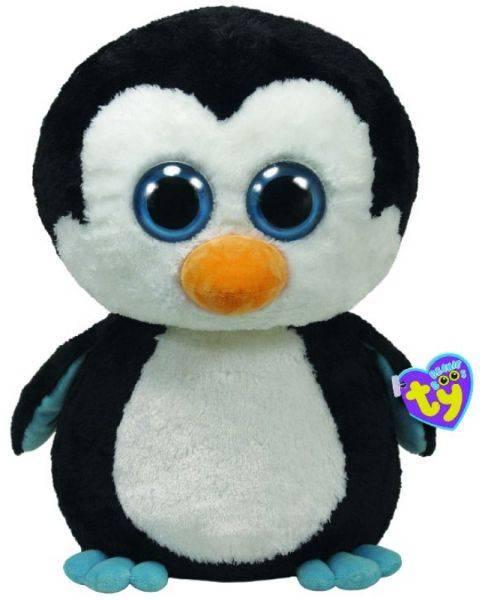 Ty Peluche Pingouin Waddle Beanie Boo's - 41 cm