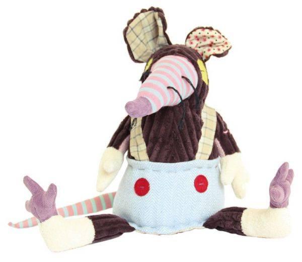Les Déglingos Peluche Rat Ratos Original - 27 cm