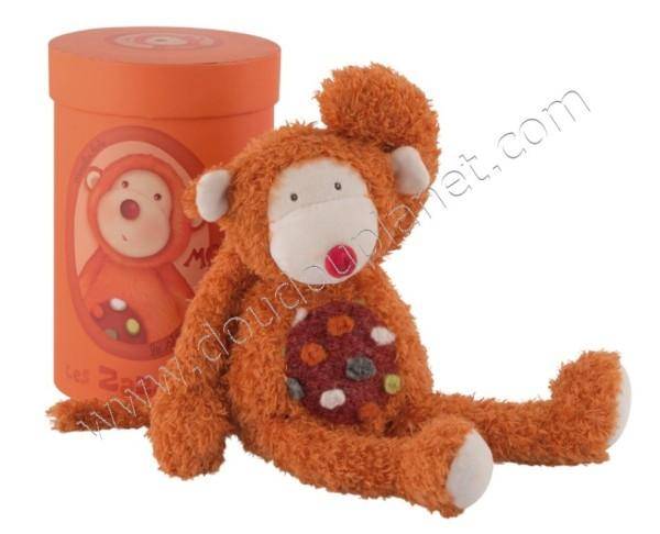 Moulin Roty Peluche Singe les Zazous - 33 cm