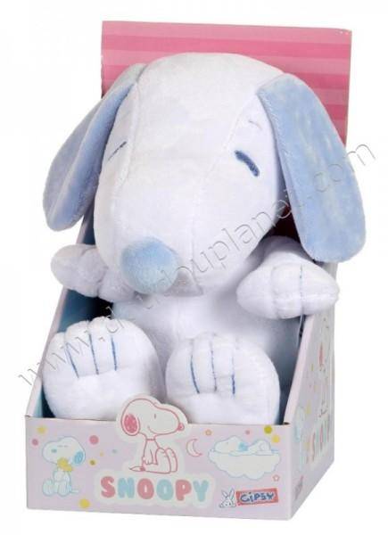 Gipsy Peluche Snoopy Layette Bleu - 23 cm