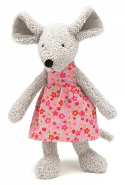 Jellycat Peluche Souris Molly Floral Friends - 24 cm