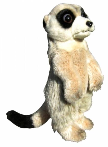 Anima Peluche Suricate Debout Ushuaïa - 24 cm