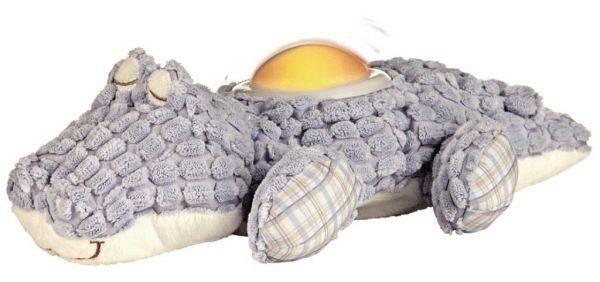 Noukies Peluche Veilleuse Crocodile Bill