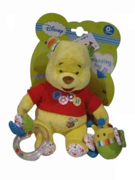 Disney Peluche Winnie Ourson Garden Activités- 19 cm