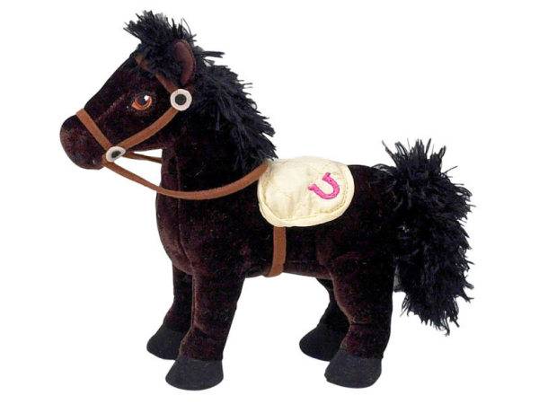 Jemini Peluchette Cheval Belle Debout Grand Galop - 16 cm