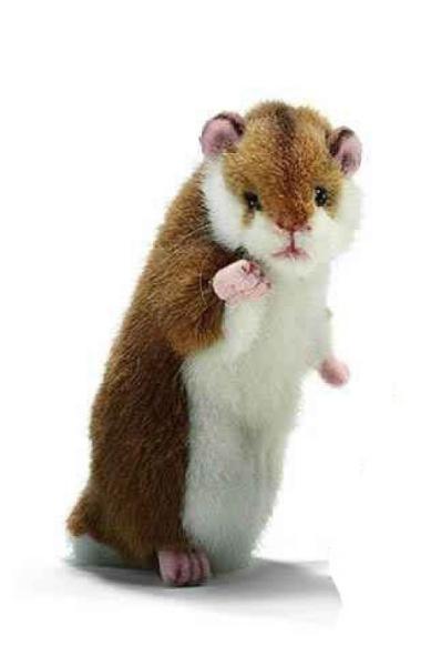 Anima Peluche Hamster Debout - 16 cm