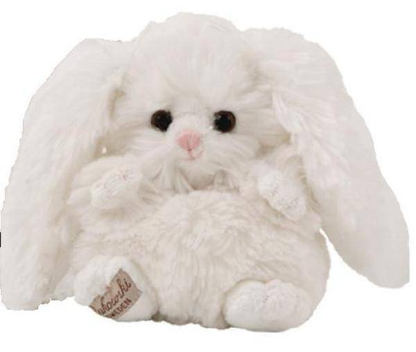 Bukowski Peluchette Lapin Beauty Noeud Blanc - 15 cm