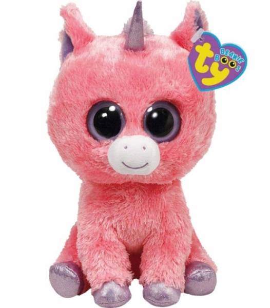 Ty Peluchette Licorne Magic Beanie Boo's - 15 cm