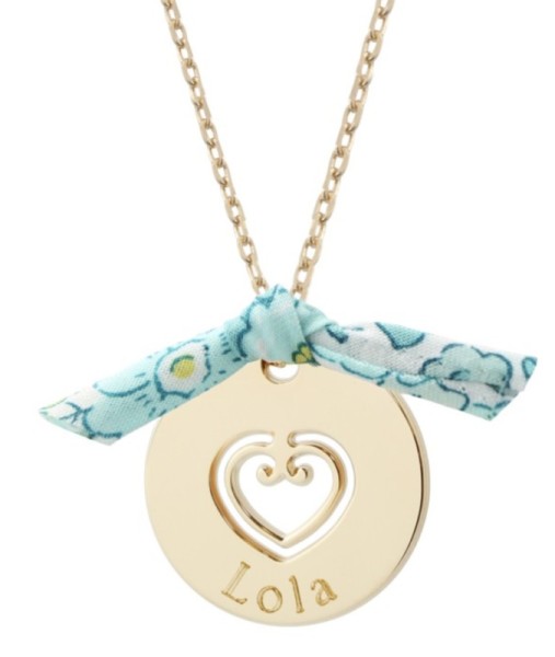 Petits Trésors Pendentif Darling Plaqué Or