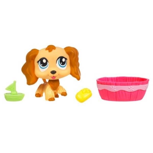 Hasbro Petshop Chien Cocker et Accessoires