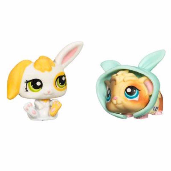 Hasbro Petshop Duo Lapin et Cochon d'Inde