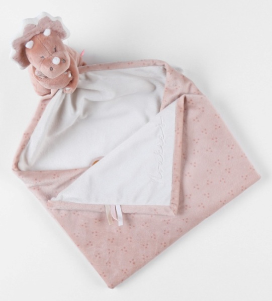 Noukies Doudou Couverture Tricératops Popsie