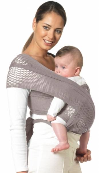 Red Castle Porte Bébé Echarpe Fil Up Gris Taille 1