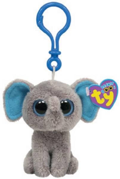 Ty Porte Clés Eléphant Peanut Beanie Boo's