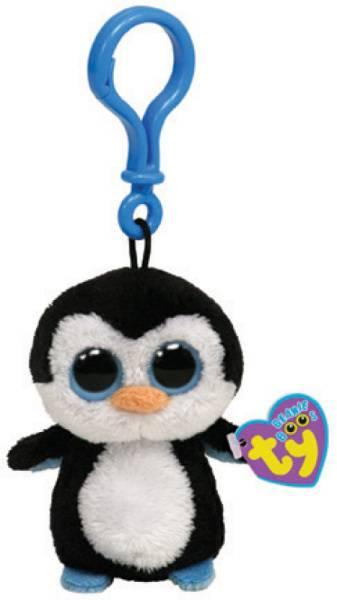 Ty Porte Clés Pingouin Waddles Beanie Boo's