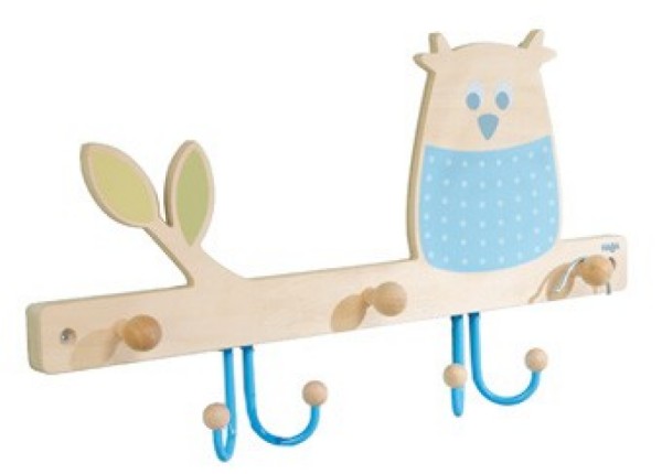 Haba Porte Manteau Hibou des Bois