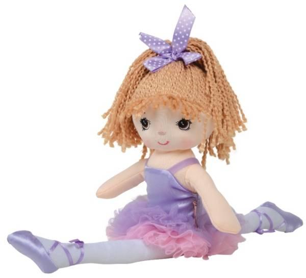 Histoire d Ours Poupée Danseuse Etoile Violette - 35 cm