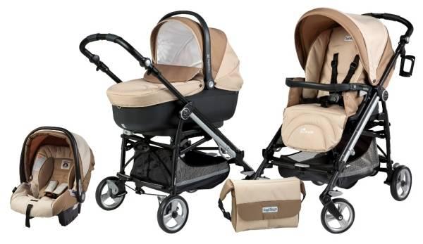 Peg Perego Pack Pliko Switch Easy Drive On Track Caramello