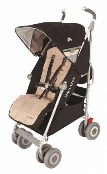 Maclaren Poussette Techno XLR Black Champagne