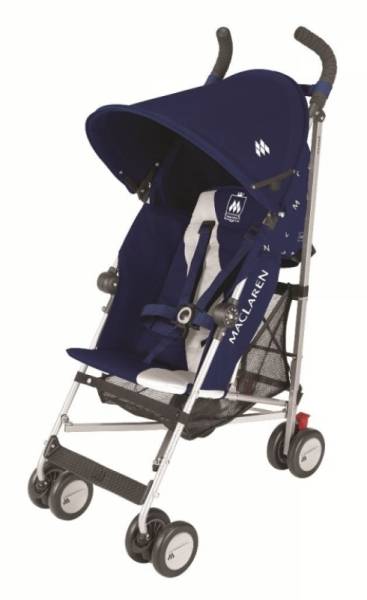 Maclaren Poussette Triumph Medieval Blue Silver