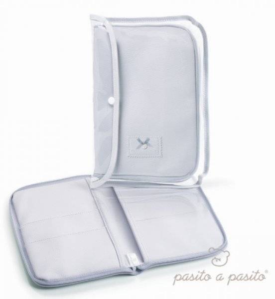 Pasito A Pasito Protège Carnet de Santé Gris