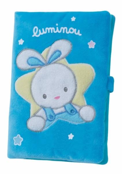 Jemini Protège Carnet de Santé Luminou Lapin Bleu