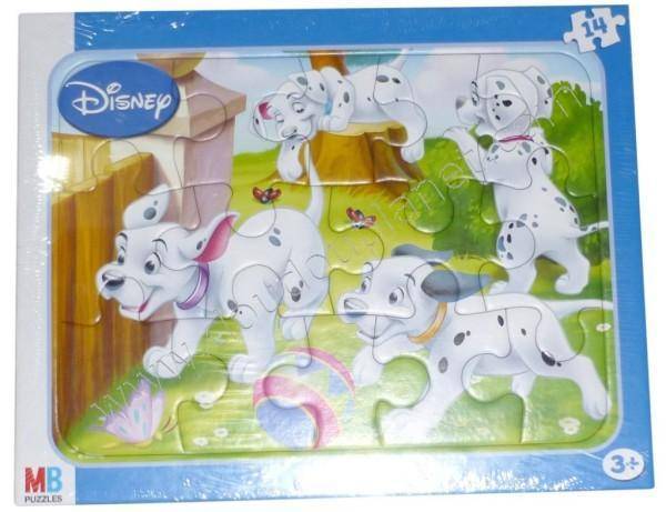 MB Puzzle 101 Dalmatiens - 14 pièces