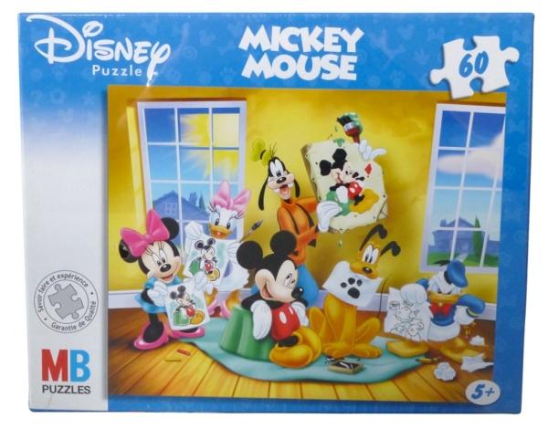 MB Puzzle 60 Pièces Mickey et ses Amis