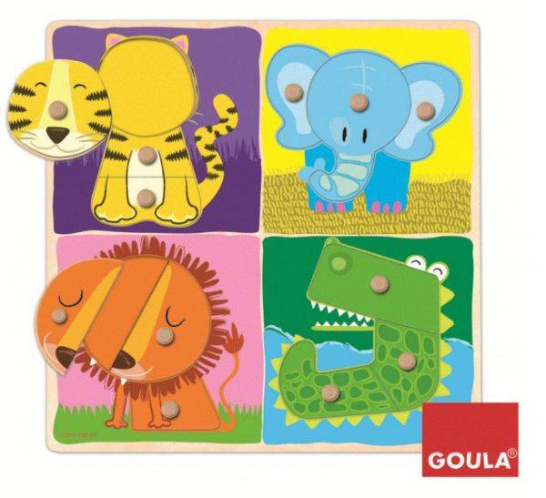 Goula Puzzle Animaux Jungle