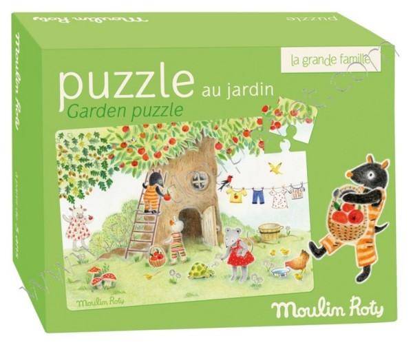Moulin Roty Puzzle Au Jardin La Grande Famille