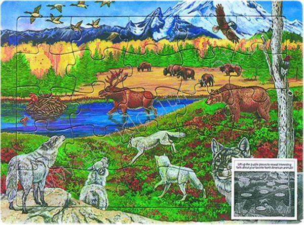 Wild Republic Puzzle des Animaux du Grand Nord