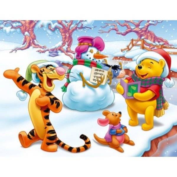 MB Puzzles 2x25 Pièces Winnie et Tigrou