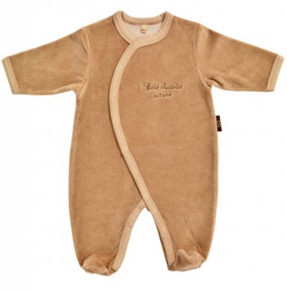 Bébé Chocolat Pyjama Chocolat Nature 12 mois