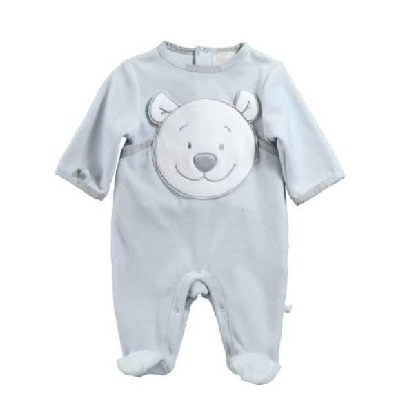 Noukies Pyjama Ours Nouky Bleu - 3 Mois