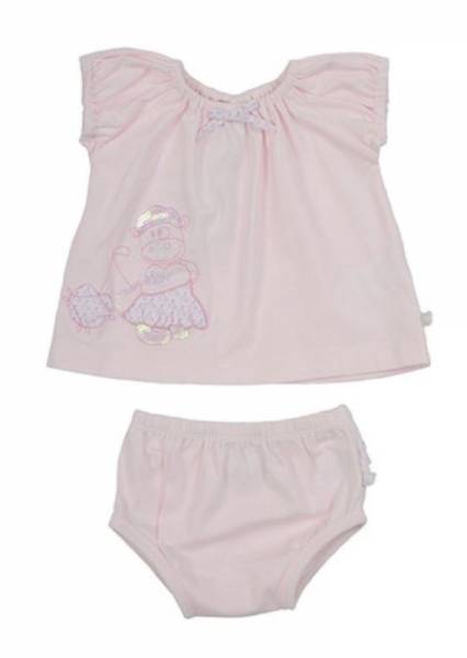 Noukies Robe et Culotte Lola Rose 12 mois