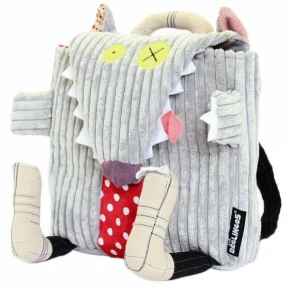 Les Déglingos Sac à Dos Loup Bigbos Les Déglingos Sac à Dos Loup Bigbos