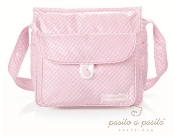 Pasito A Pasito Sac à Langer Carreaux Rose