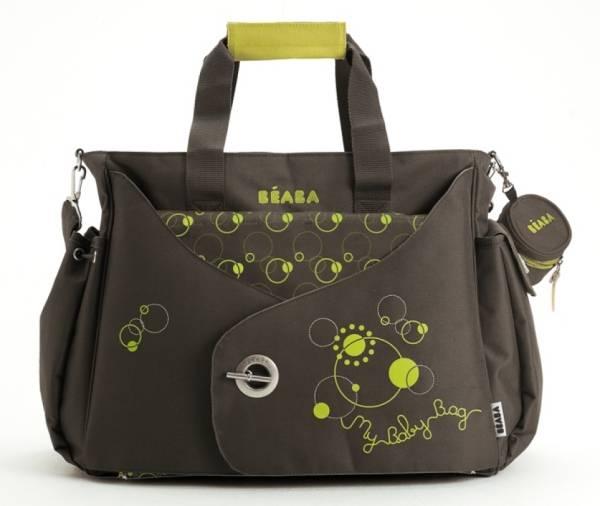 Beaba Sac à Langer My Baby Bag Marron Vert Anis