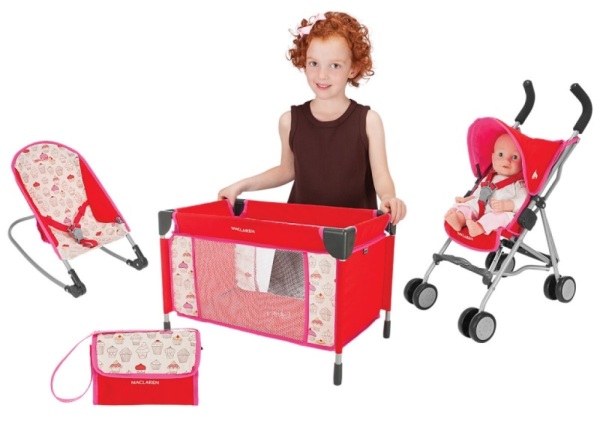 Maclaren Set Activités Deluxe Quest Cupcake  pour Poupée