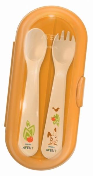 Philips Avent Set de Couverts de Voyage 12 mois