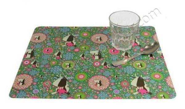 Les Déglingos Set de Table Vache Milkos