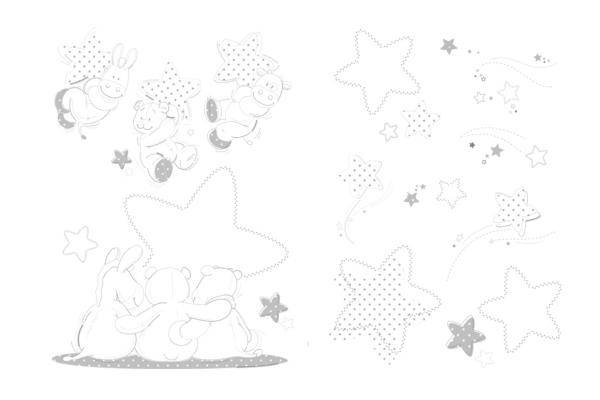 Noukies Stickers Poudre d'Etoiles Noukies Stickers Poudre d'Etoiles