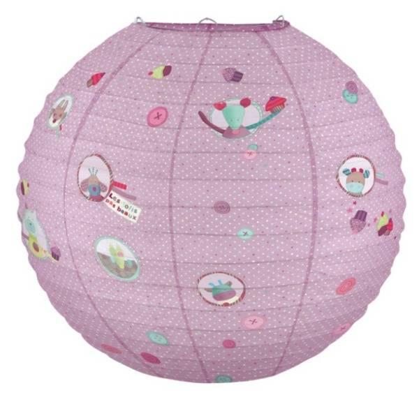 Moulin Roty Suspension en Papier Parme Les Jolis Pas Beaux