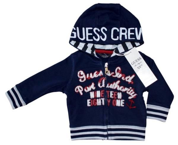 Guess Enfant Sweat Médiéval Bleu