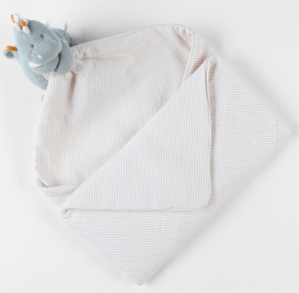 Noukies Doudou Couverture Dinosaure Stégosaure Stégi